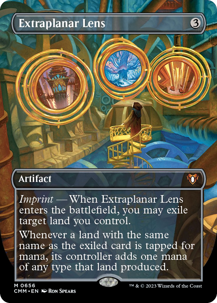 Extraplanar Lens (Borderless Alternate Art) [Commander Masters] | Tacoma Games