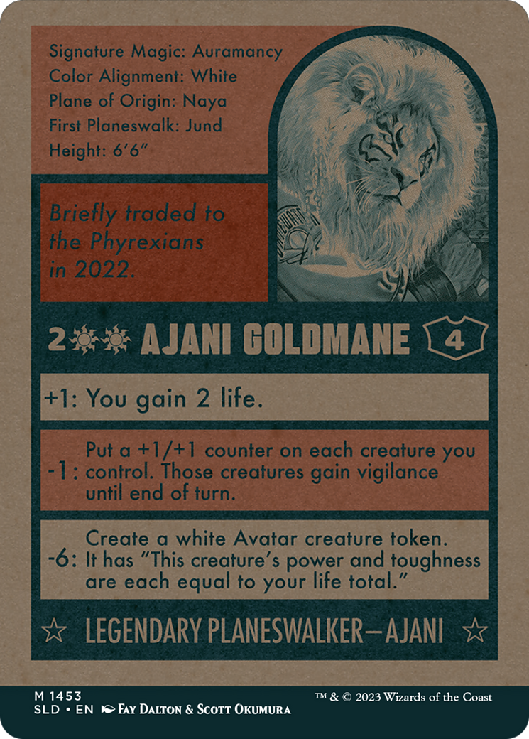 Ajani Goldmane [Secret Lair Drop Series] | Tacoma Games