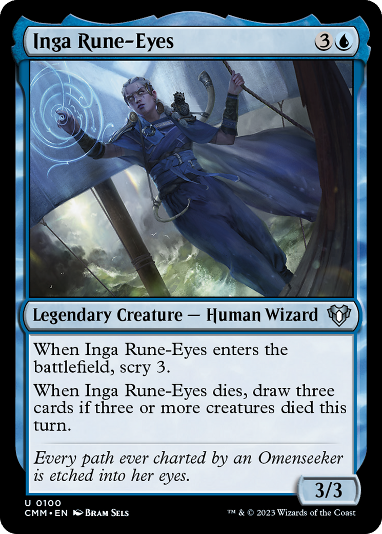 Inga Rune-Eyes [Commander Masters] | Tacoma Games