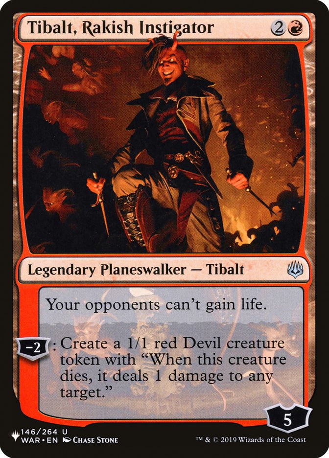 Tibalt, Rakish Instigator [The List] | Tacoma Games