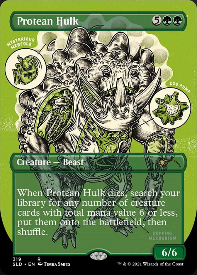 Protean Hulk (Borderless Foil Etched) [Secret Lair Drop Series] | Tacoma Games