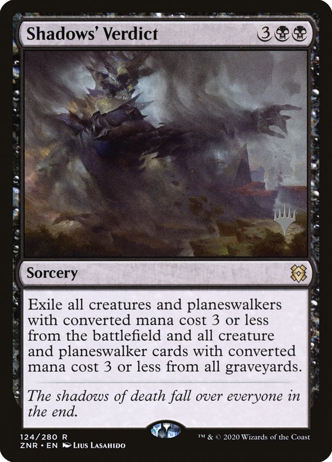 Shadows' Verdict (Promo Pack) [Zendikar Rising Promos] | Tacoma Games