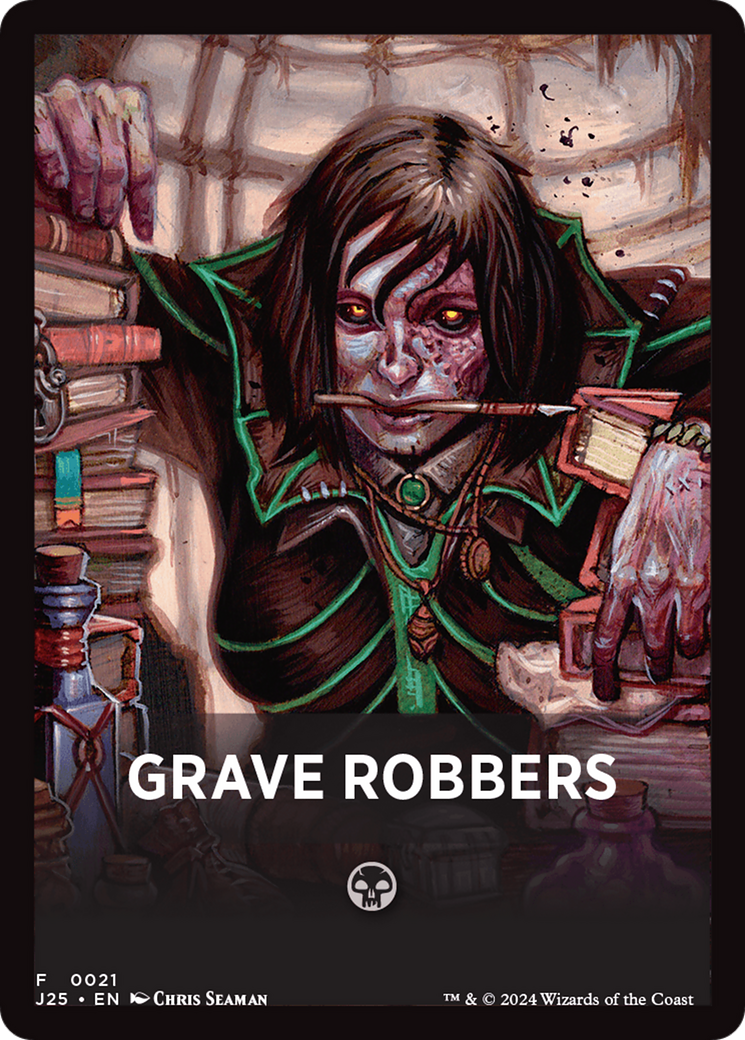 Grave Robbers Theme Card [Foundations Jumpstart Front Cards] | Tacoma Games