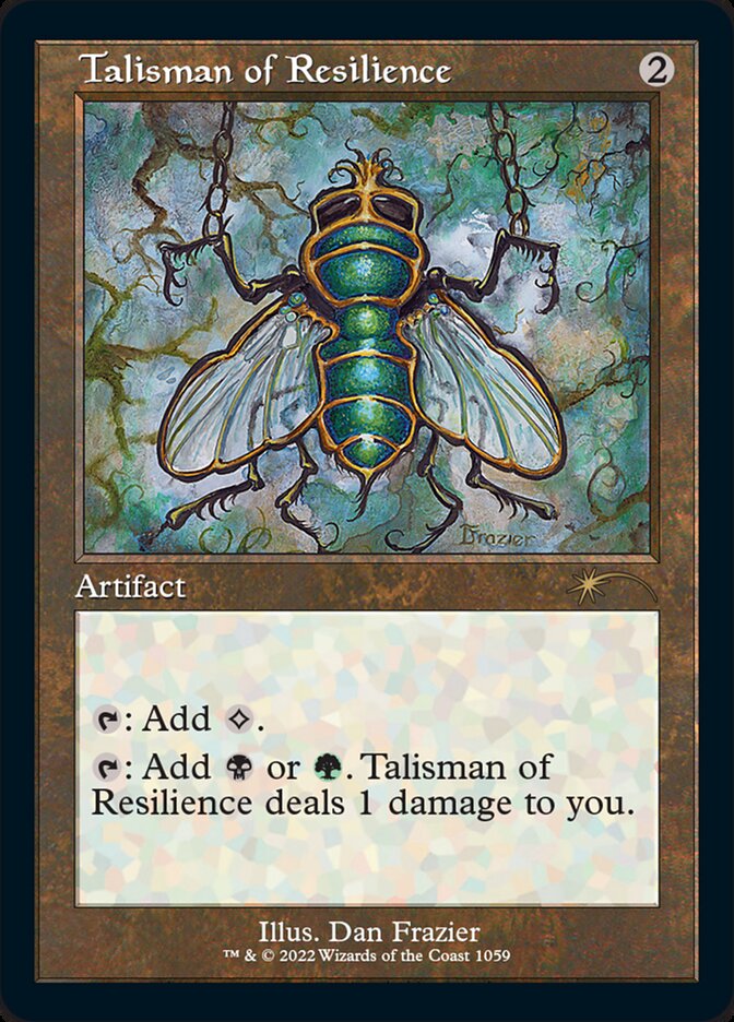 Talisman of Resilience (Foil Etched) [Secret Lair Drop Series] | Tacoma Games