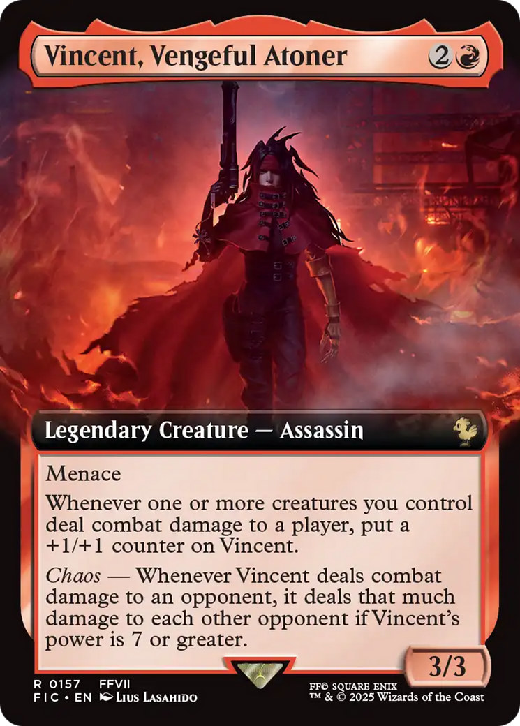Vincent, Vengeful Atoner (Extended Art) [FINAL FANTASY Commander] | Tacoma Games