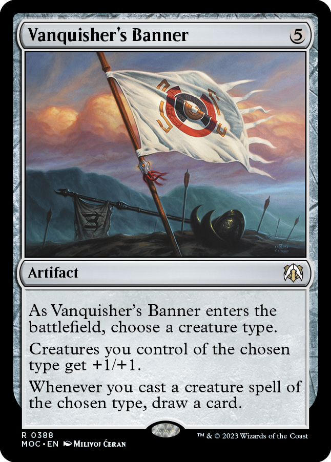 Vanquisher's Banner [March of the Machine Commander] | Tacoma Games