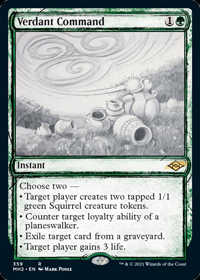 Verdant Command (Sketch) [Modern Horizons 2] | Tacoma Games