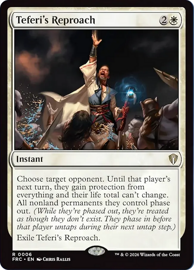 Teferi's Reproach [Reality Fracture Commander] | Tacoma Games
