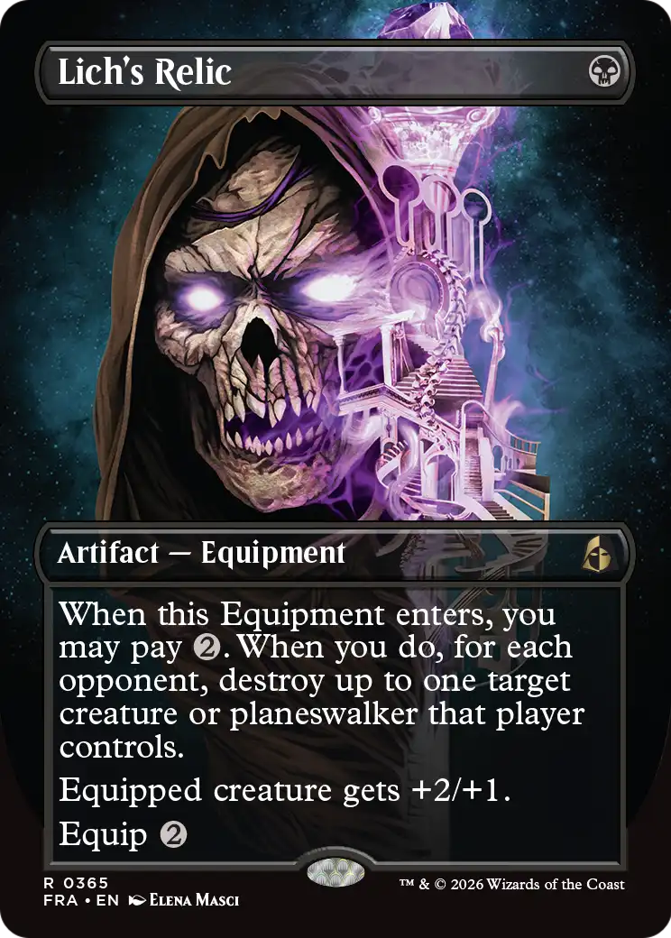 Lich's Relic (Borderless) [Reality Fracture] | Tacoma Games