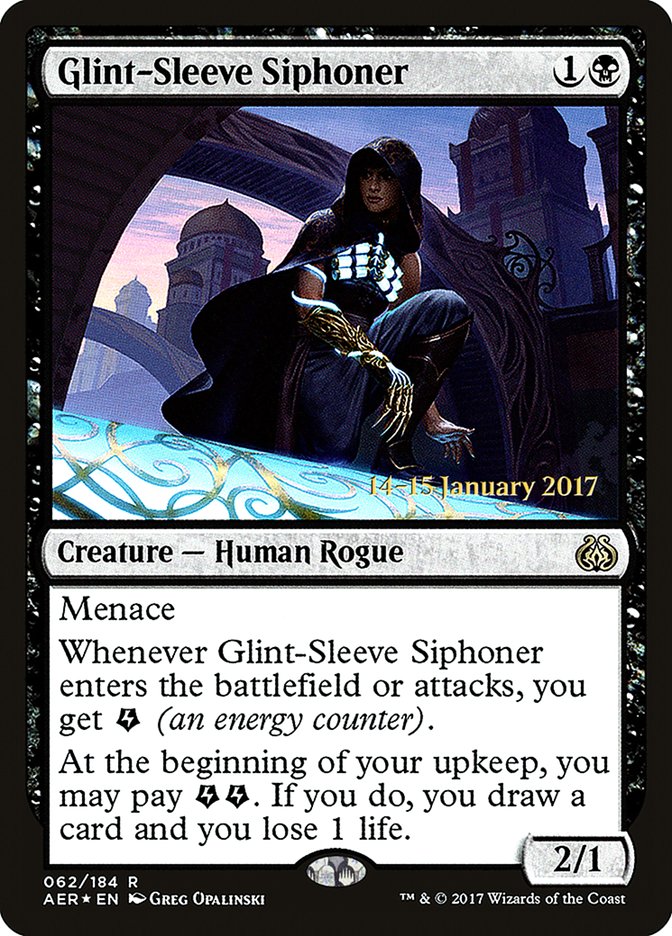 Glint-Sleeve Siphoner [Aether Revolt Prerelease Promos] | Tacoma Games