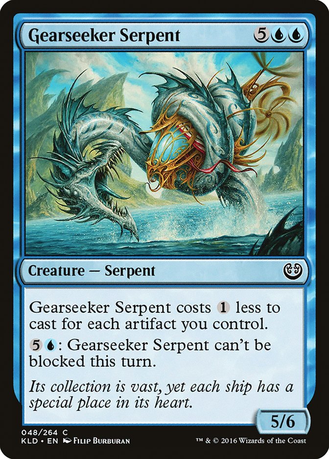 Gearseeker Serpent [Kaladesh] | Tacoma Games