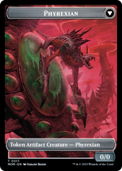 Incubator // Phyrexian (17) Double-Sided Token [March of the Machine Tokens] | Tacoma Games