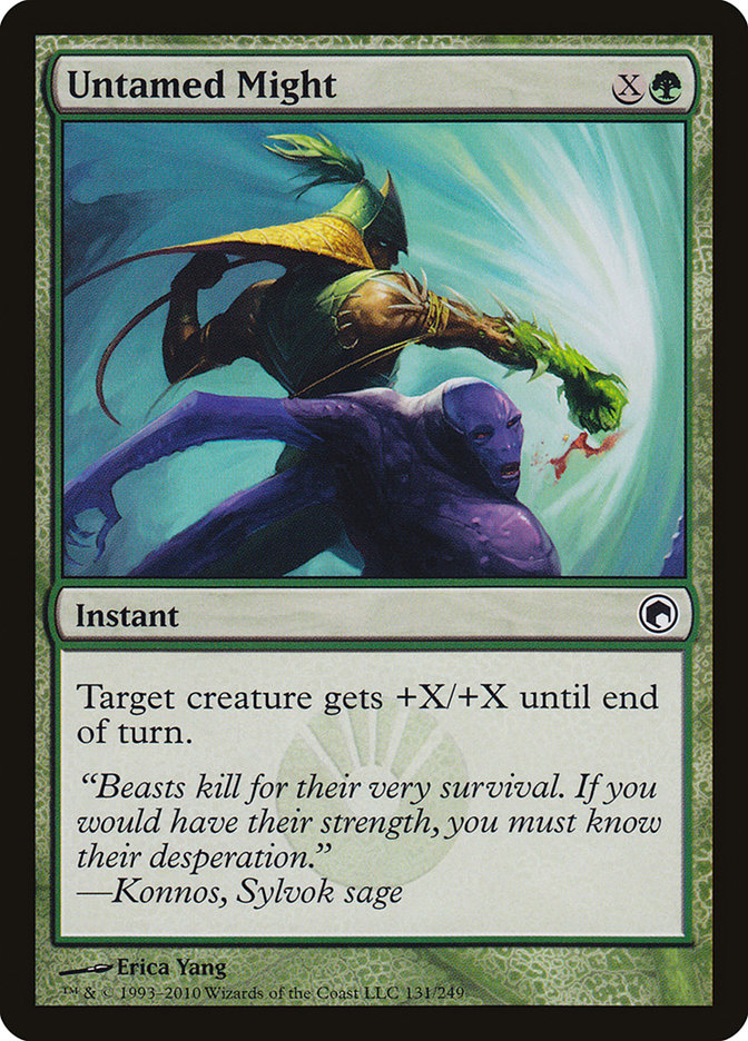 Untamed Might [Scars of Mirrodin] | Tacoma Games