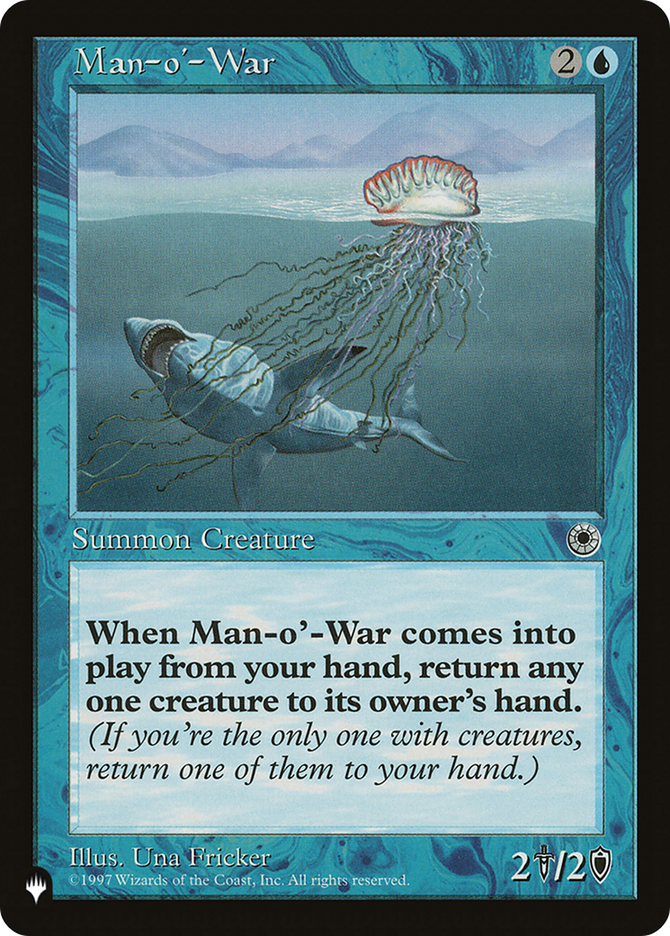 Man-o'-War (POR) [The List Reprints] | Tacoma Games