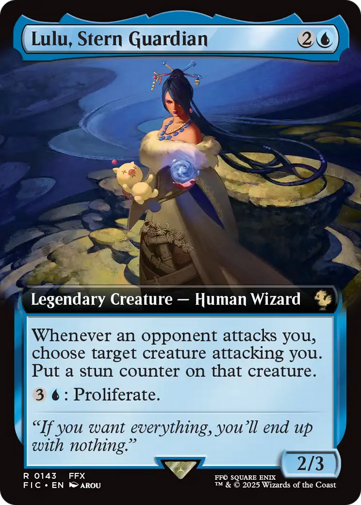 Lulu, Stern Guardian (Extended Art) [FINAL FANTASY Commander] | Tacoma Games