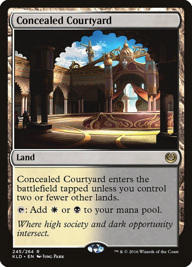 Concealed Courtyard [Kaladesh] | Tacoma Games