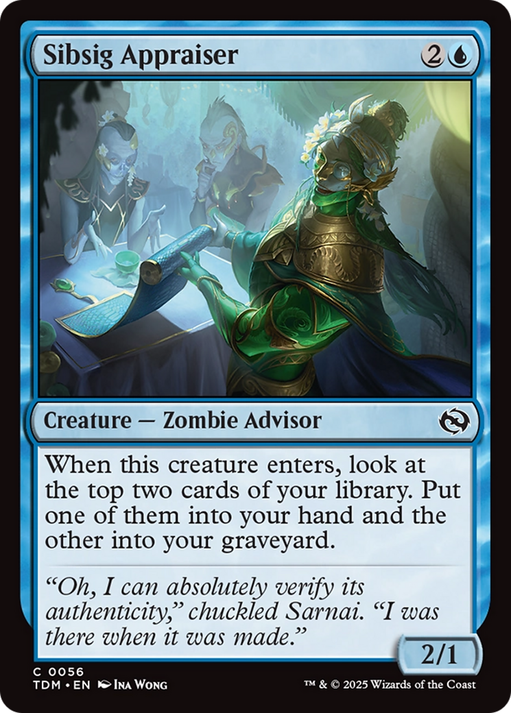 Sibsig Appraiser [Tarkir: Dragonstorm] | Tacoma Games