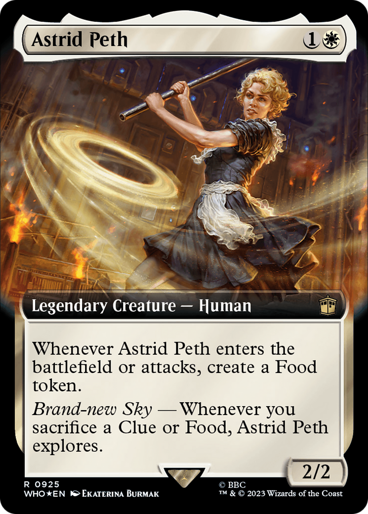 Astrid Peth (Extended Art) (Surge Foil) [Doctor Who] | Tacoma Games