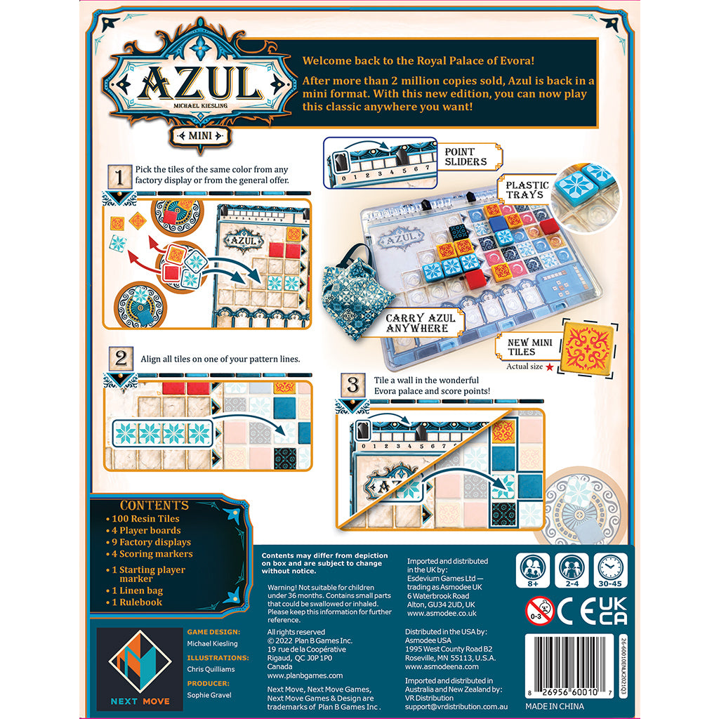 Azul Mini | Tacoma Games