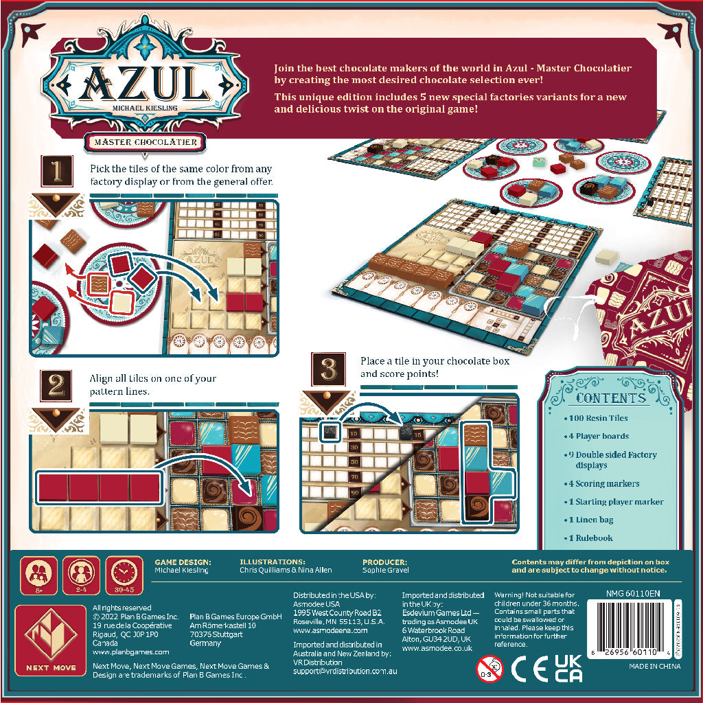 Azul: Master Chocolatier | Tacoma Games