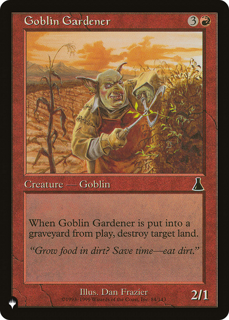 Goblin Gardener [The List] | Tacoma Games