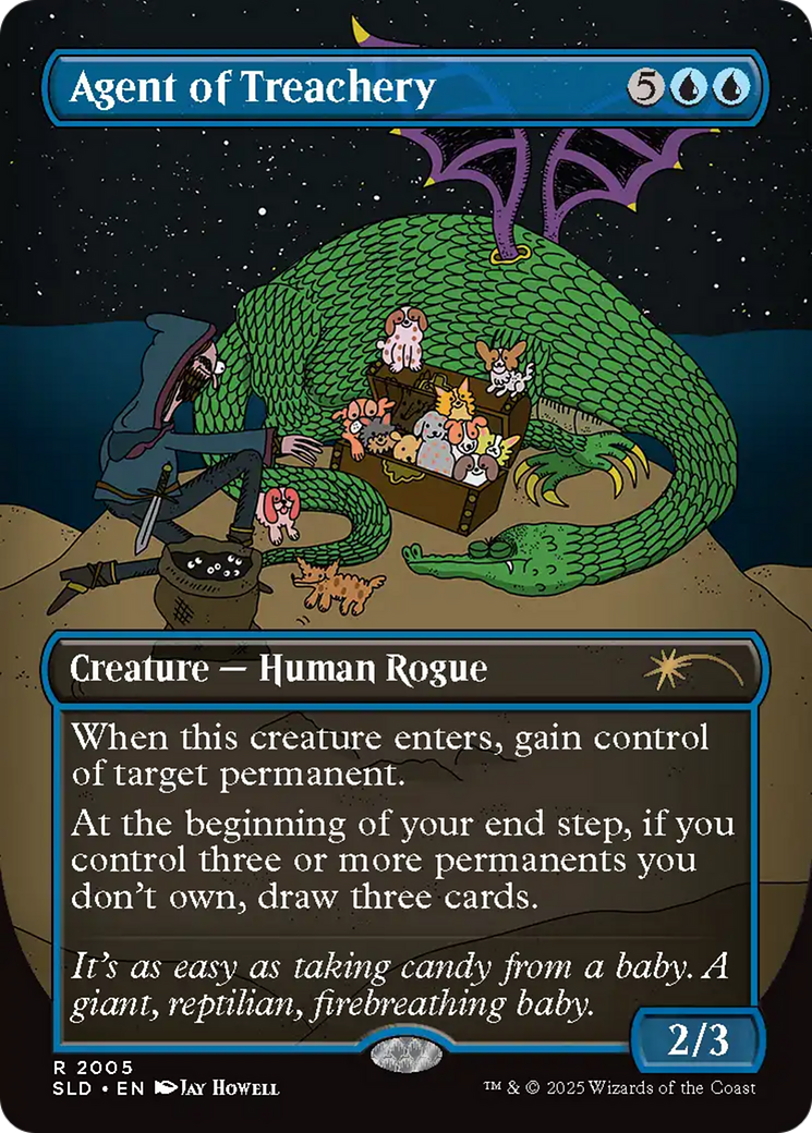 Agent of Treachery (Rainbow Foil) [Secret Lair Drop Series] | Tacoma Games