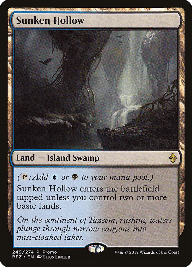 Sunken Hollow (Promo) [Standard Showdown Promos] | Tacoma Games