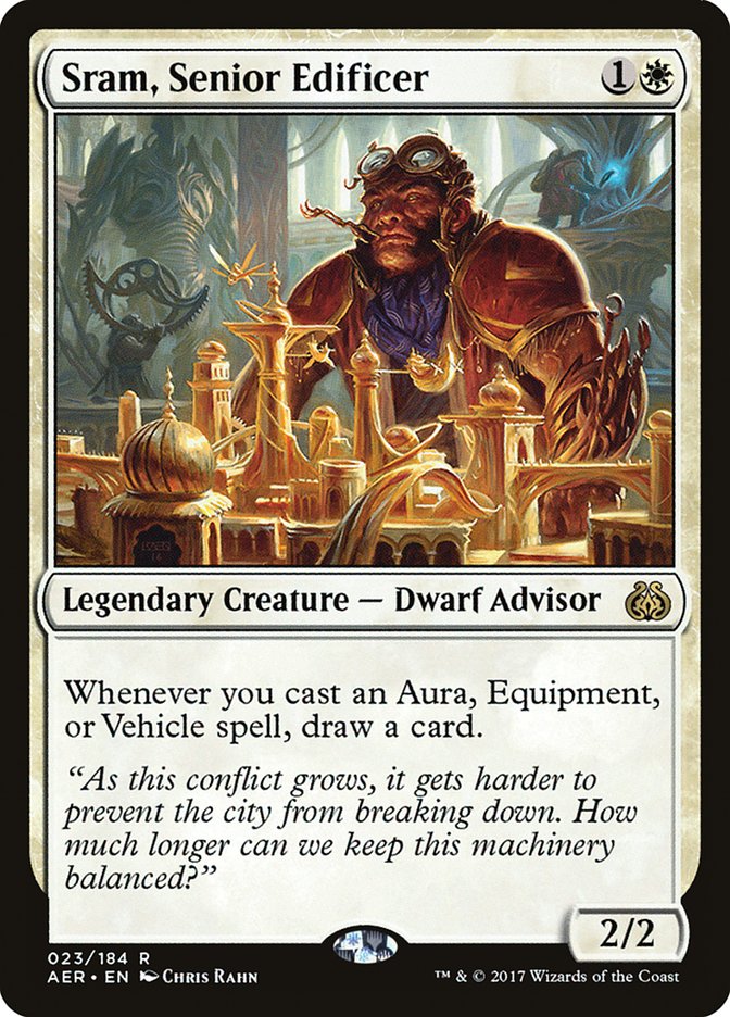 Sram, Senior Edificer [Aether Revolt] | Tacoma Games