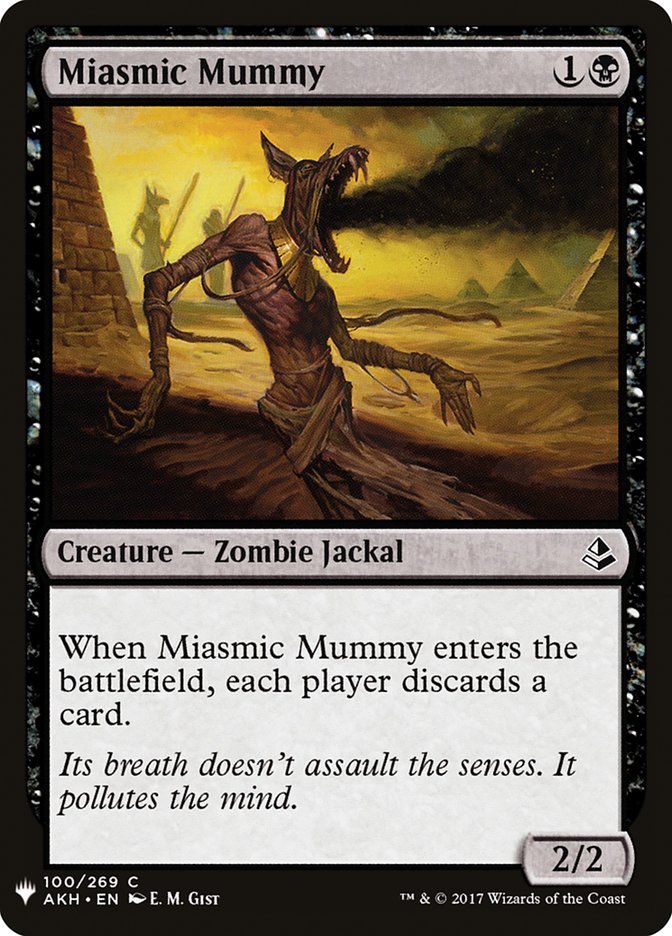 Miasmic Mummy [Mystery Booster] | Tacoma Games