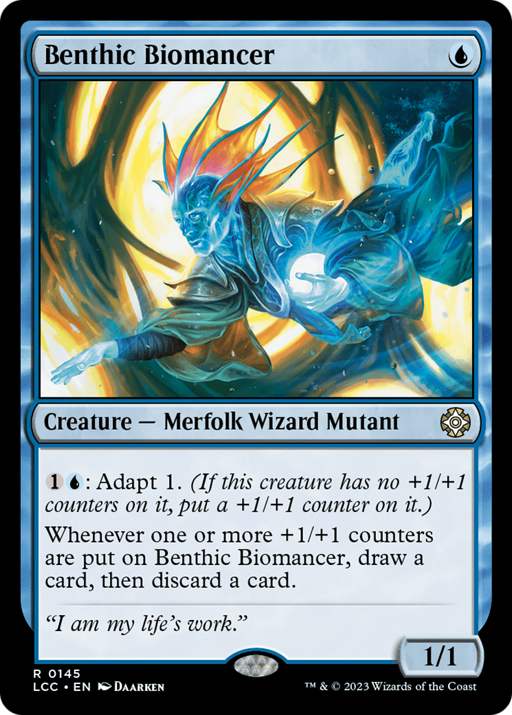 Benthic Biomancer [The Lost Caverns of Ixalan Commander] | Tacoma Games