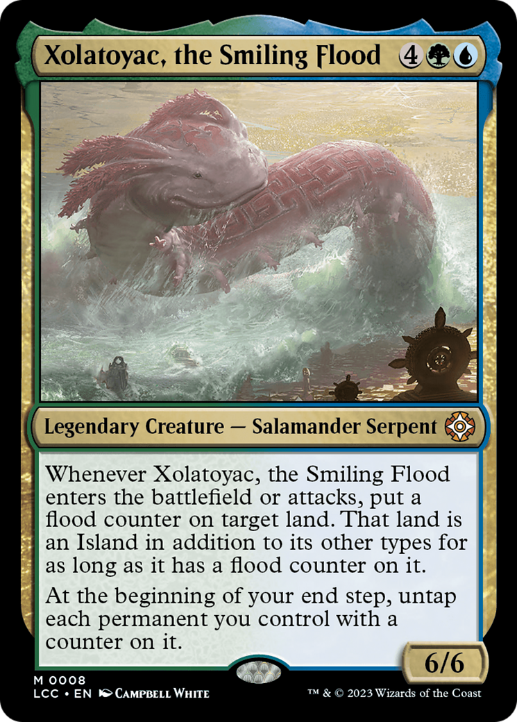 Xolatoyac, the Smiling Flood [The Lost Caverns of Ixalan Commander] | Tacoma Games