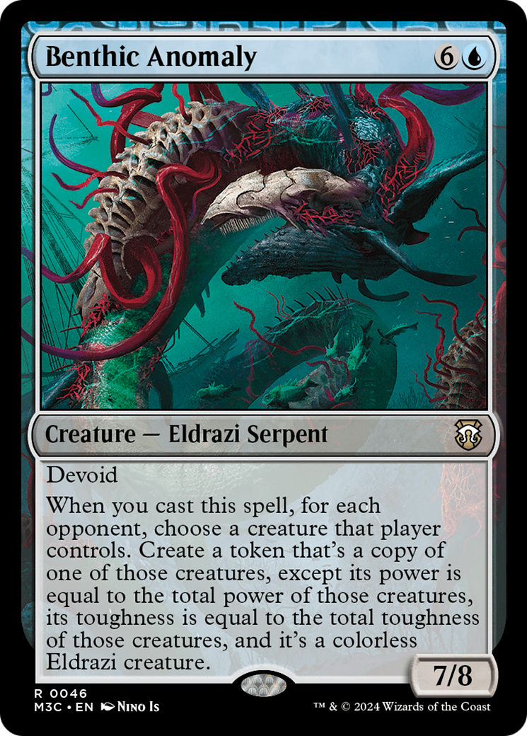 Benthic Anomaly (Ripple Foil) [Modern Horizons 3 Commander] | Tacoma Games