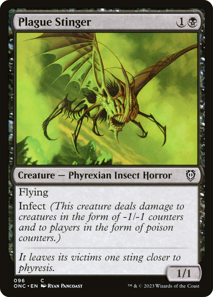 Plague Stinger [Phyrexia: All Will Be One Commander] | Tacoma Games