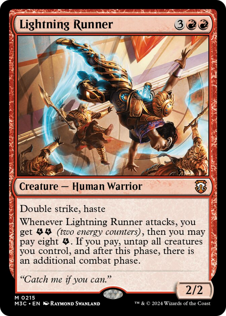 Lightning Runner [Modern Horizons 3 Commander] | Tacoma Games