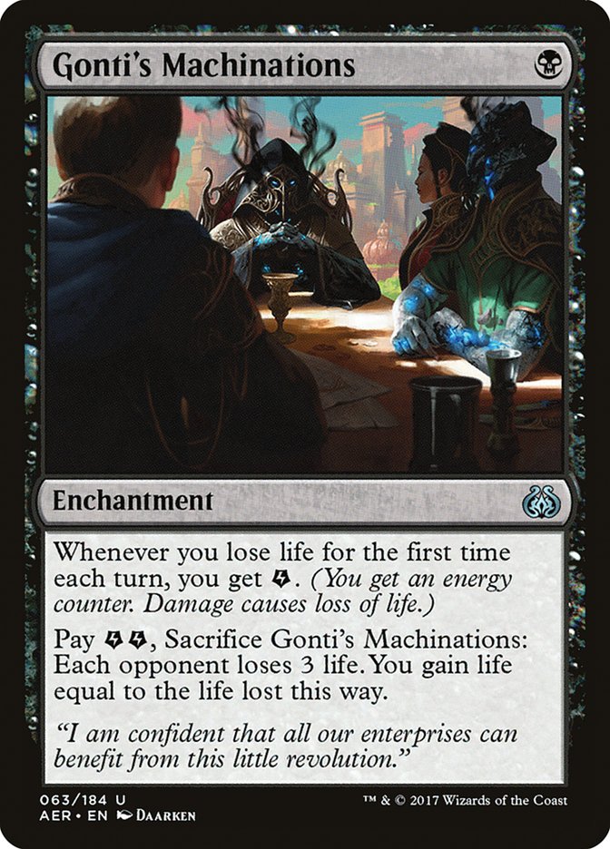 Gonti's Machinations [Aether Revolt] | Tacoma Games