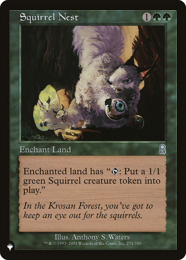 Squirrel Nest [The List Reprints] | Tacoma Games