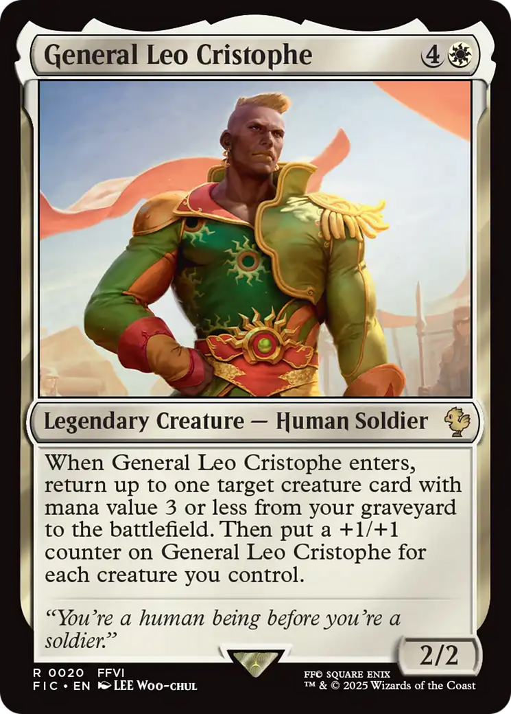 General Leo Cristophe [FINAL FANTASY Commander] | Tacoma Games