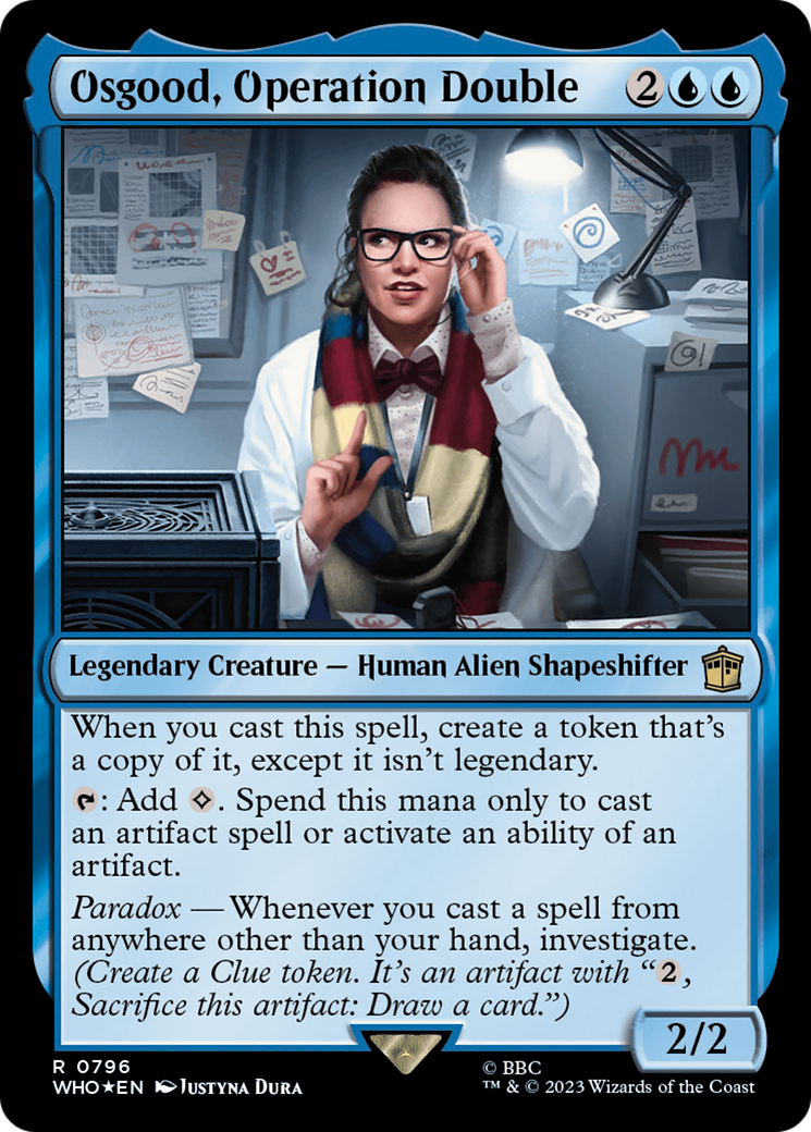 Osgood, Operation Double (Surge Foil) [Doctor Who] | Tacoma Games