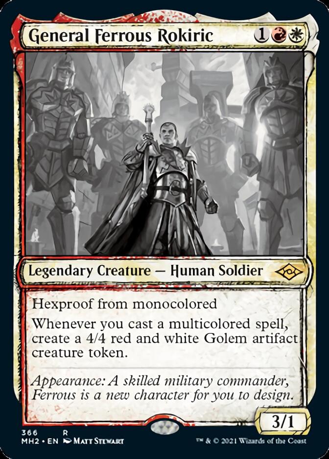 General Ferrous Rokiric (Sketch) [Modern Horizons 2] | Tacoma Games