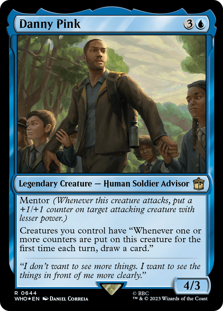 Danny Pink (Surge Foil) [Doctor Who] | Tacoma Games