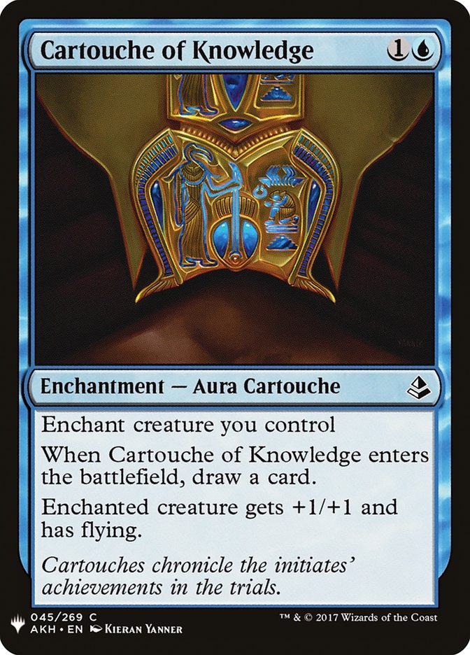 Cartouche of Knowledge [Mystery Booster] | Tacoma Games