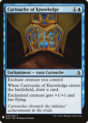 Cartouche of Knowledge [Mystery Booster] | Tacoma Games