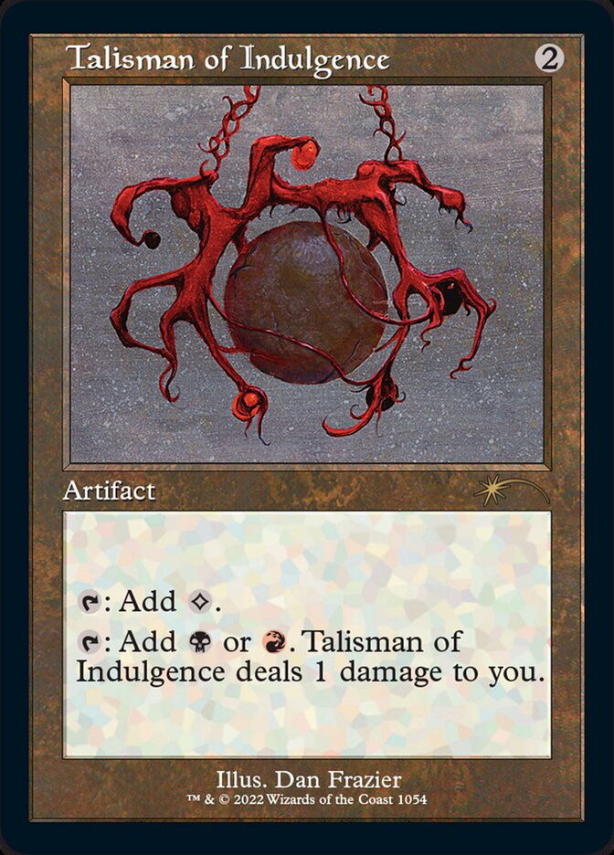 Talisman of Indulgence (Foil Etched) [Secret Lair Drop Series] | Tacoma Games