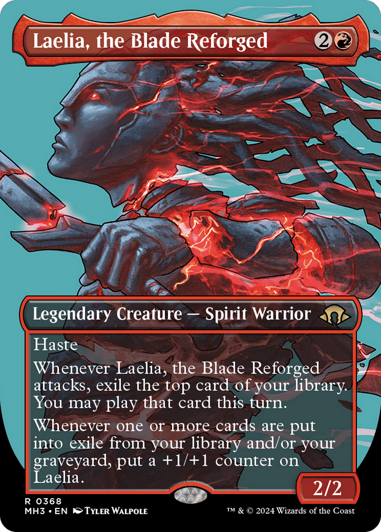 Laelia, the Blade Reforged (Borderless) [Modern Horizons 3] | Tacoma Games