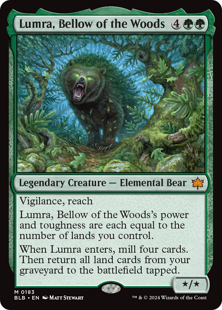 Lumra, Bellow of the Woods [Bloomburrow] | Tacoma Games