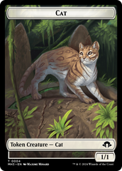 Eldrazi Spawn // Cat Double-Sided Token [Modern Horizons 3 Tokens] | Tacoma Games