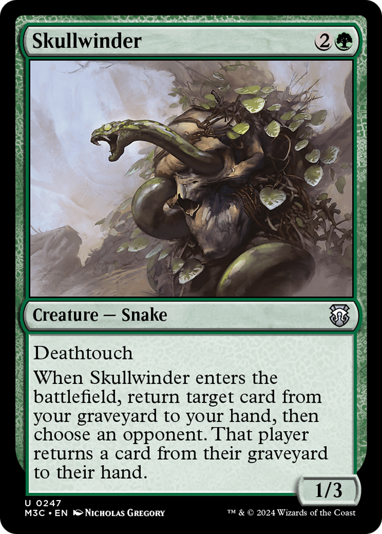 Skullwinder (Ripple Foil) [Modern Horizons 3 Commander] | Tacoma Games