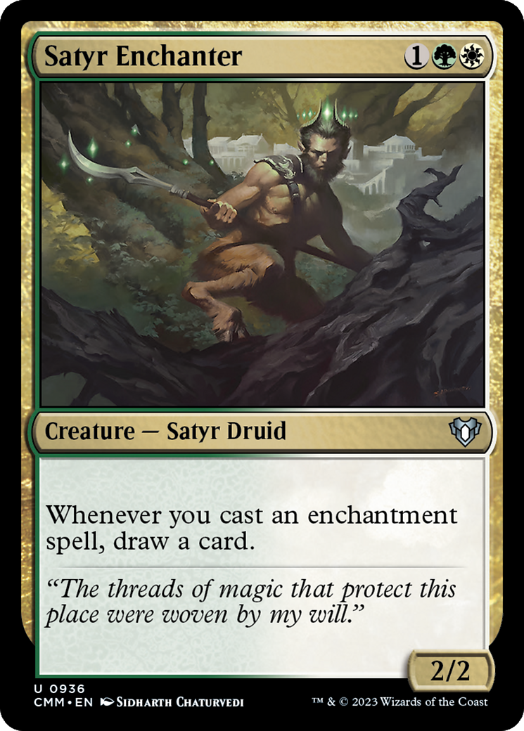 Satyr Enchanter [Commander Masters] | Tacoma Games