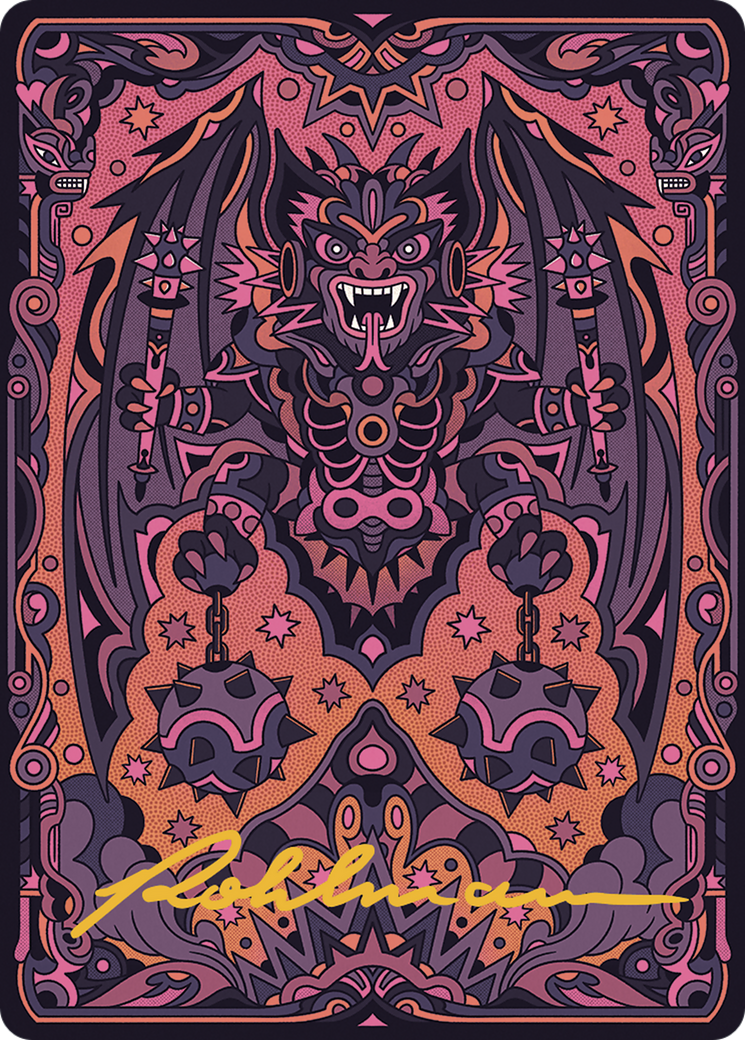 Bloodletter of Aclazotz Art Card (61/81) (Gold-Stamped Signature) [The Lost Caverns of Ixalan Art Series] | Tacoma Games