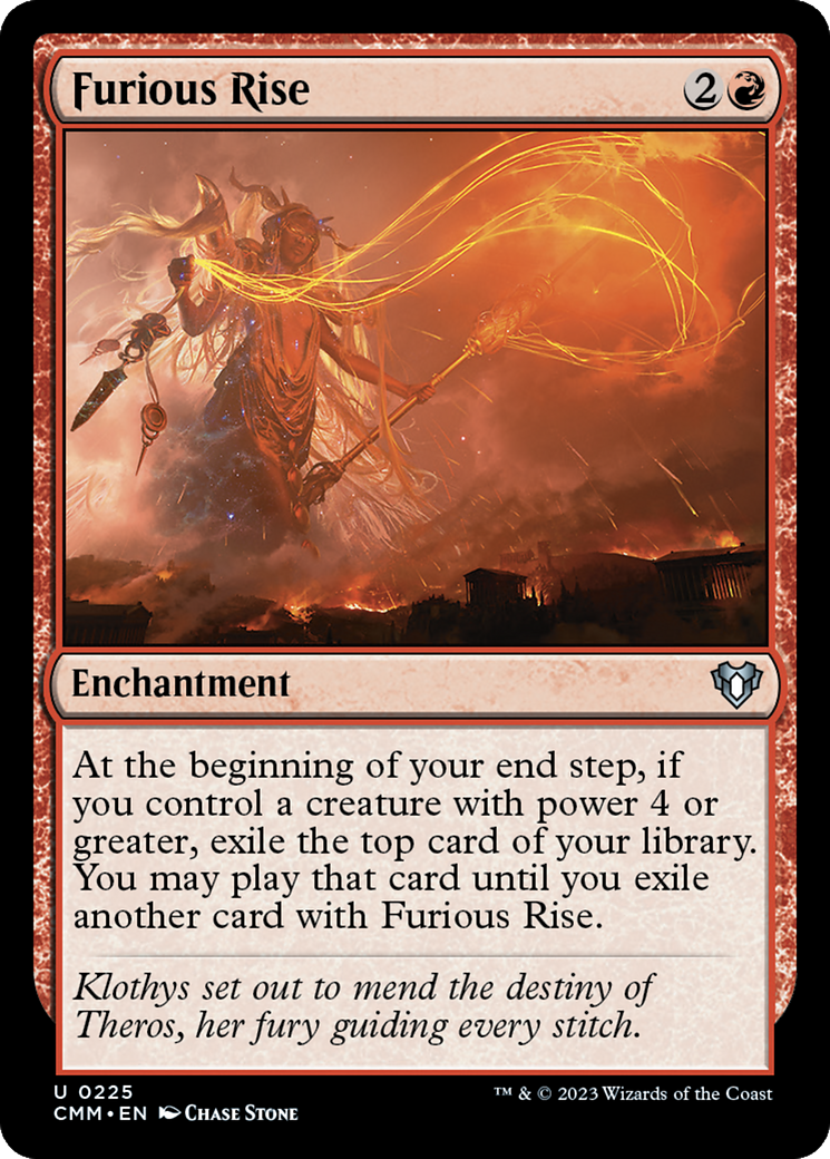 Furious Rise [Commander Masters] | Tacoma Games